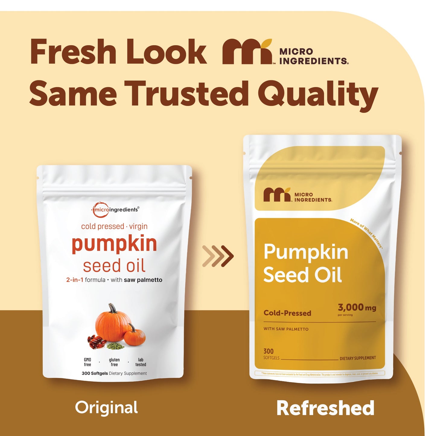 Micro Ingredients Pumpkin Seed Oil with Saw Palmet