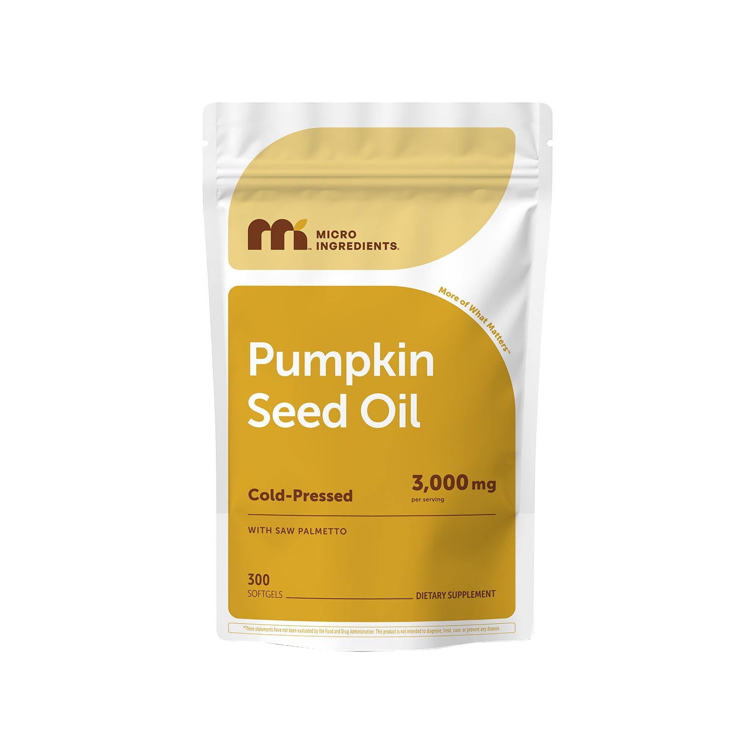 Micro Ingredients Pumpkin Seed Oil with Saw Palmet